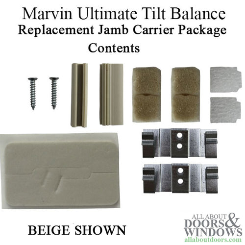 Marvin Ultimate Double and Single Hung Window Bottom Sash Balances, Beige - Choose Options - Marvin Ultimate Double and Single Hung Window Bottom Sash Balances, Beige - Choose Options