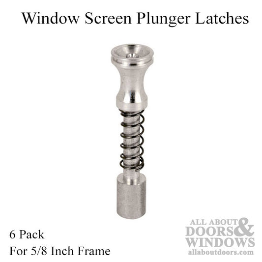 Spring Loaded Plunger Pin 1-5/16" Aluminum