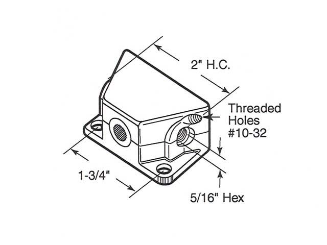 Center Gear, Awning window, each  - Stanley - Center Gear, Awning window, each  - Stanley