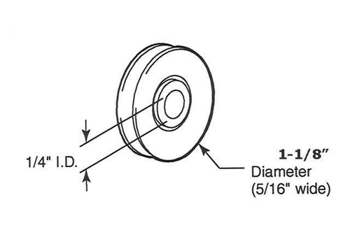 Roller Only , 1-1/8 Dia.  Stainless Steel - Roller Only , 1-1/8 Dia.  Stainless Steel