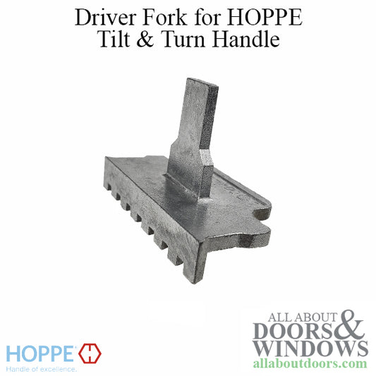 Driver Fork for Tilt & Turn Window Handle