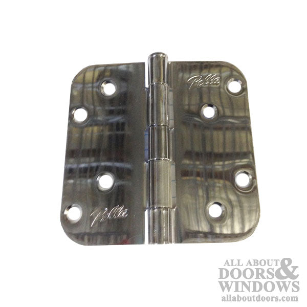 4 x 4 inch, 5/8 Radius Corners, Pella Hinges, Steel, - 4 x 4 inch, 5/8 Radius Corners, Pella Hinges, Steel,