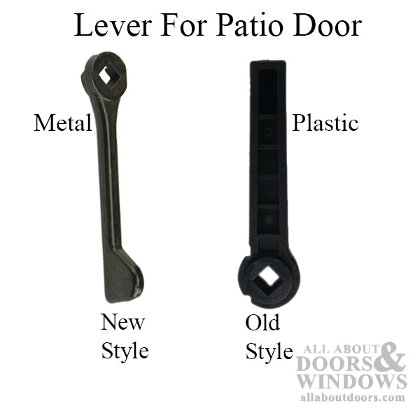 Schlegel Universal Lever for Patio Doors - Schlegel Universal Lever for Patio Doors