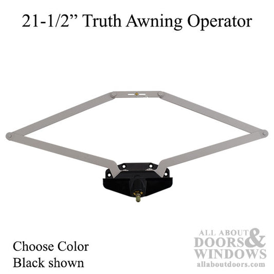 Truth Awning Operator, 21-1/2 inch Single Hook - Choose Color