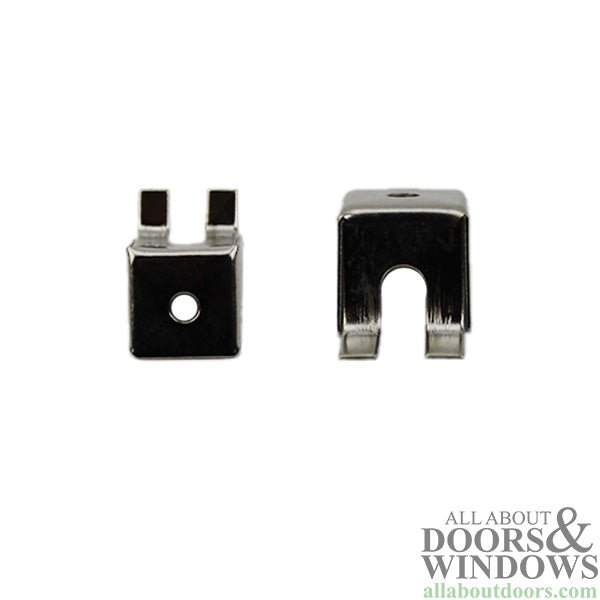 Sliding Door Lock Night Pin - Nickel Finish - Sliding Door Lock Night Pin - Nickel Finish