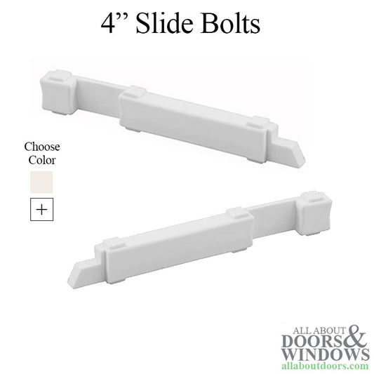 4" Slide Bolt, Nylon