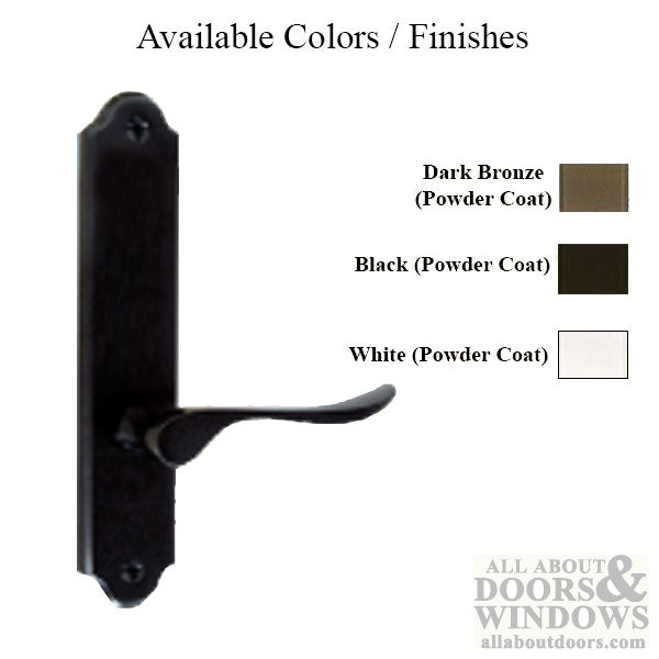 G-U Venice Handle & 45mm Plate, Dummy, No Key, No Thumbturn (Handles DO NOT Move) Choose Color - G-U Venice Handle & 45mm Plate, Dummy, No Key, No Thumbturn (Handles DO NOT Move) Choose Color