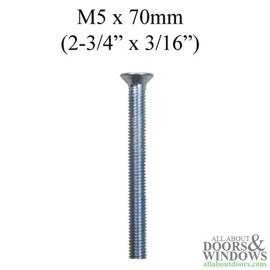 M5 x 70mm Countersunk Screw