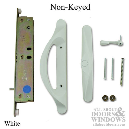 Andersen 100 series Tulsa handleset for Patio Gliding Door - White