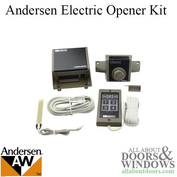 Electric Opener Kit - Andersen PSA Awning Window
***DISCONTINUED*** - Electric Opener Kit - Andersen PSA Awning Window
***DISCONTINUED***