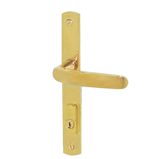 G-U Allegro Handle & 30mm Plate, Active, Key & Thumbturn (Handle Above Cylinder) Choose Color