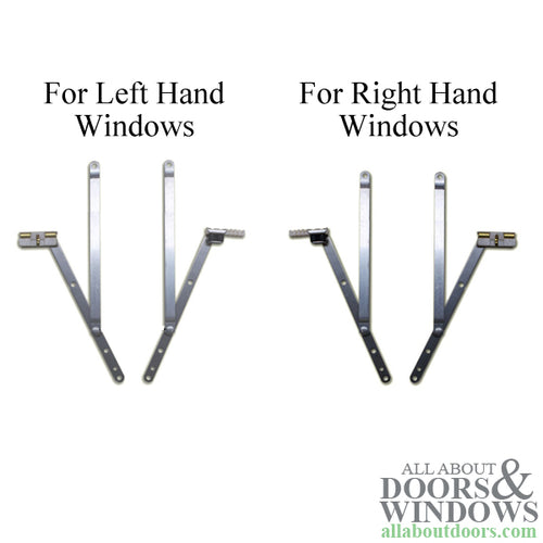 Hinge Pack, Pella Casement - 12 Inch - Choose Handing - Hinge Pack, Pella Casement - 12 Inch - Choose Handing