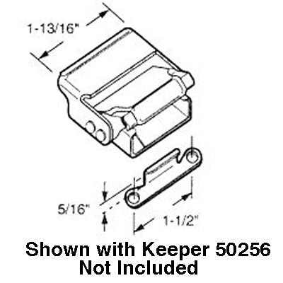 Toggle Lock / Suitcase Latch - White - Toggle Lock / Suitcase Latch - White