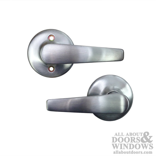 Kwikset Delta US26D 487 DL Dummy Lever Pair, Satin Chrome - Kwikset Delta US26D 487 DL Dummy Lever Pair, Satin Chrome