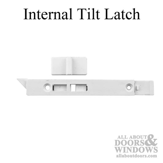 Concealed Internal Tilt-In latch, - White  SH Window Narrow - Pair - White