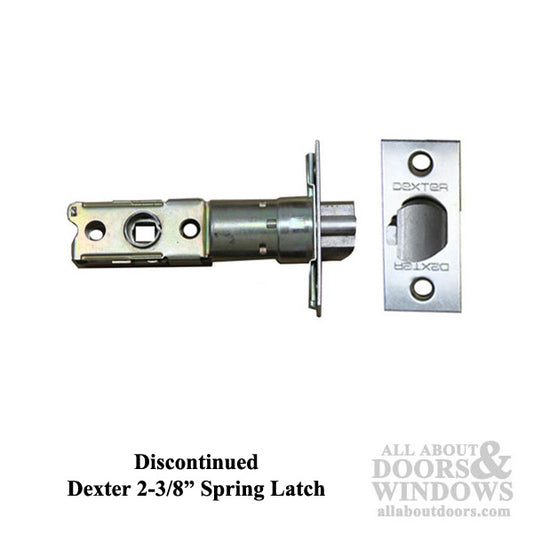 Dexter Spring Latch, 2-3/8 Backset, Square Face - Discontinued