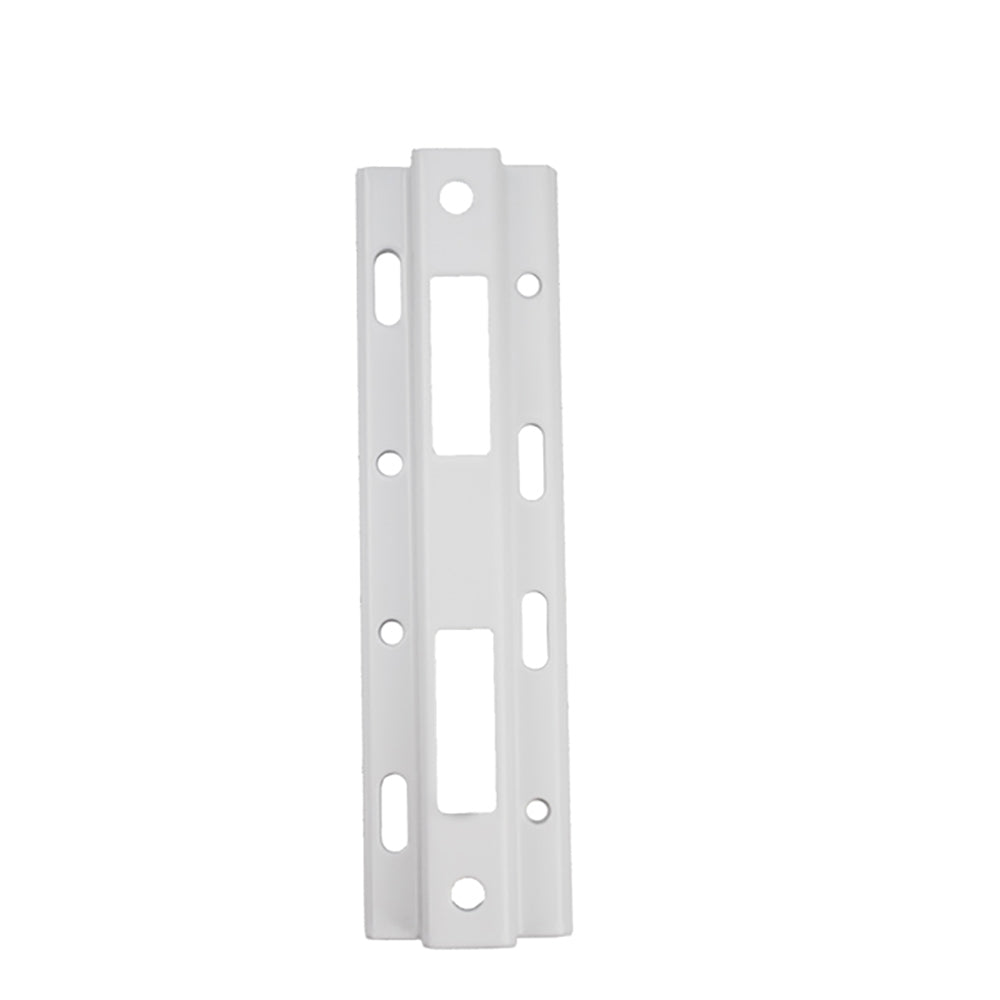 2 Part Extruded Strike for Interlock Patio Door - White - 2 Part Extruded Strike for Interlock Patio Door - White