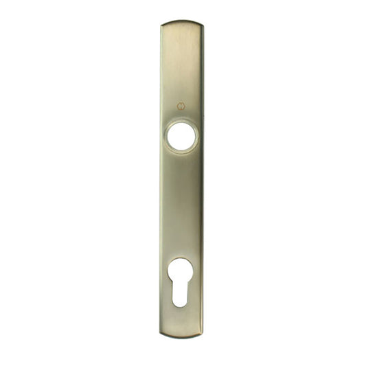 HOPPE Contemporary Exterior Backplate M216N for Active Handlesets - Satin Nickel
