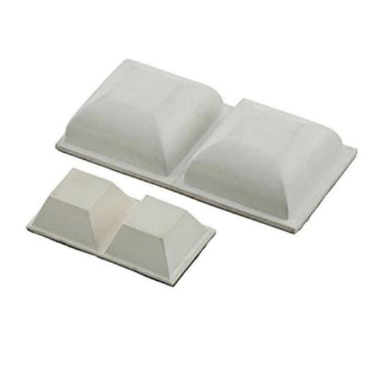 Square Assorted Tub Enclosure Bumpers 1 Pair of Each Size