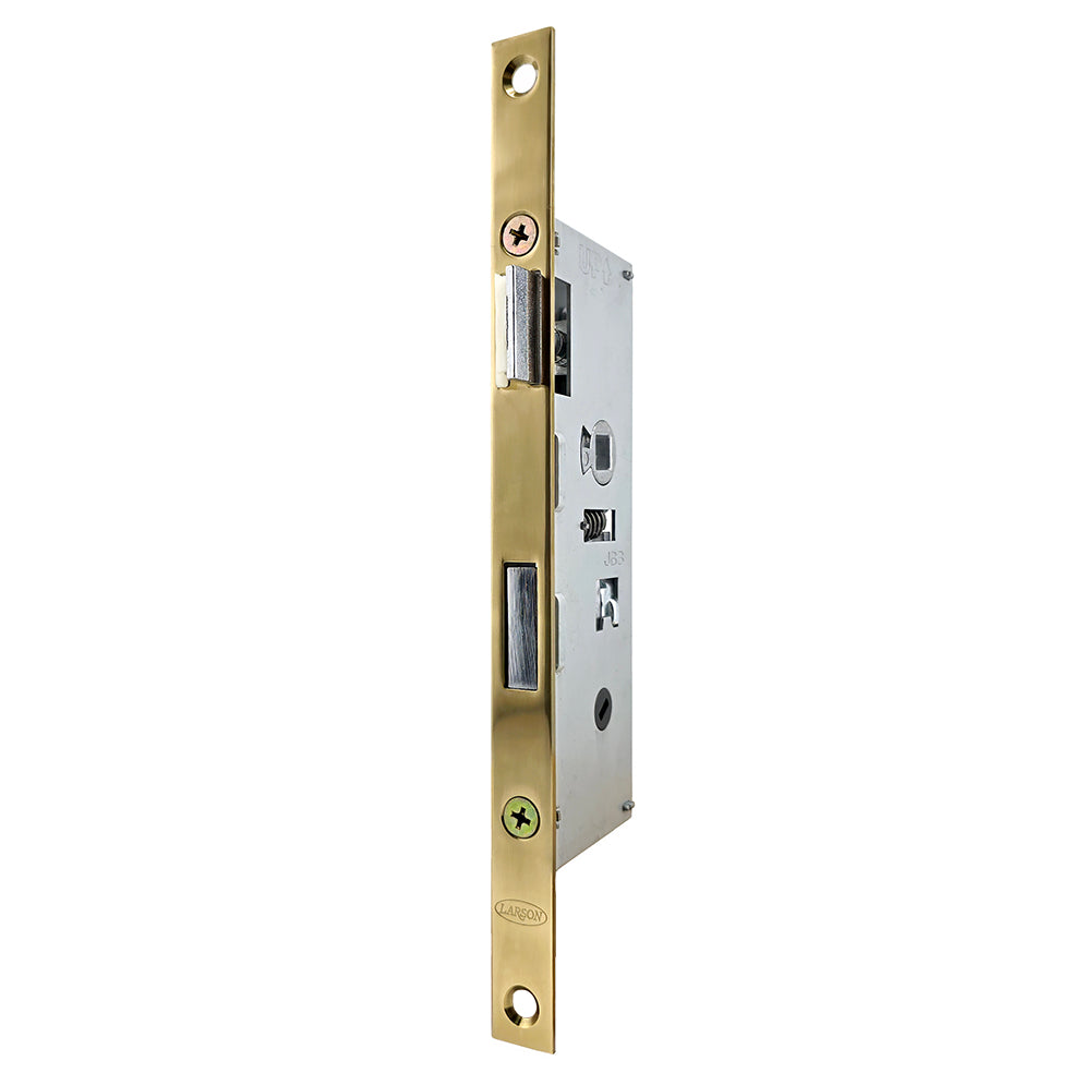 Larson Mortise Lock Body American Cylinder with 33mm Backset - Larson Mortise Lock Body American Cylinder with 33mm Backset