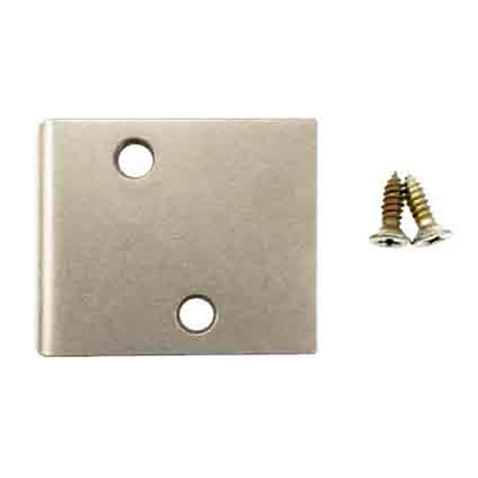 Andersen Jamb Strike For Hinged Doors Satin Nickel Jamb Strike 2 3/8 inch Strike