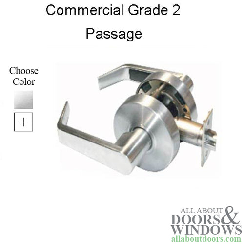 Passage Lever, 2-3/4bs,  Commercial Grade 2  Saturn Series - Passage Lever, 2-3/4bs,  Commercial Grade 2  Saturn Series