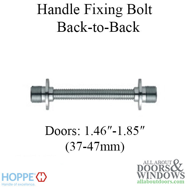 Hoppe Handle Fixing Bolt for Back-to-Back Pull Handles - Hoppe Handle Fixing Bolt for Back-to-Back Pull Handles