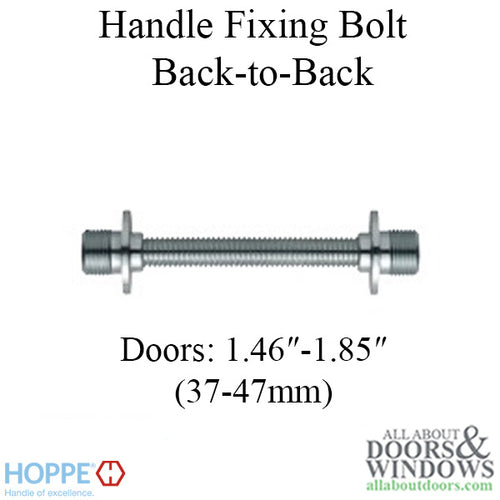 Hoppe Handle Fixing Bolt for Back-to-Back Pull Handles - Hoppe Handle Fixing Bolt for Back-to-Back Pull Handles