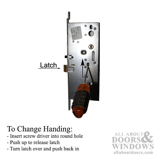 Active Multi-Point Mortise Lock Body Fits Marvin Ultimate Inswing Doors - Active Multi-Point Mortise Lock Body Fits Marvin Ultimate Inswing Doors