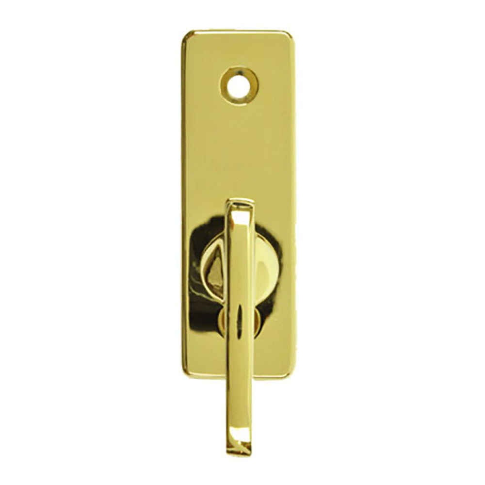 Andersen Frenchwood Gliding Door - Thumb Latch - Anvers/Inside Lock - Bright Brass - Andersen Frenchwood Gliding Door - Thumb Latch - Anvers/Inside Lock - Bright Brass