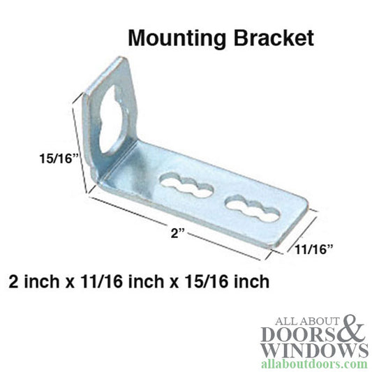 Mounting Bracket - Door Surface