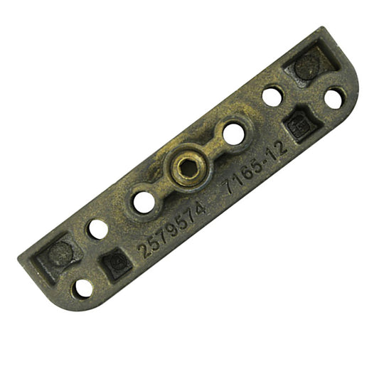 Discontinued - Andersen 1992-2005 Leaf Hinge Receiver - Goldtone