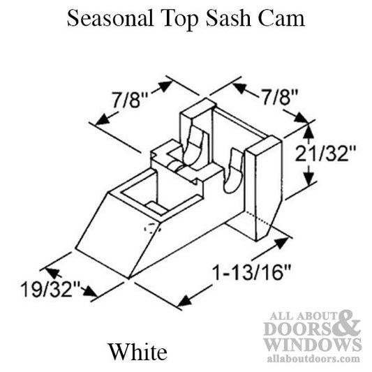 Seasonal Top Sash Cam - White