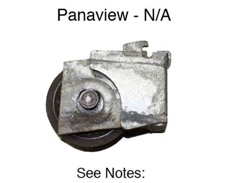 1-1/2 wheel, Panaview Patio Sliding door Roller , N/A - See Notes - 1-1/2 wheel, Panaview Patio Sliding door Roller , N/A - See Notes