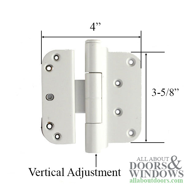 Marvin Elevate 300 Series Adjustable door hinge 3-5/8 x 4, Right Hand - Marvin Elevate 300 Series Adjustable door hinge 3-5/8 x 4, Right Hand