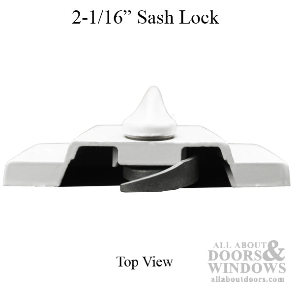Single / Double Hung Window Sash Lock 2-1/16