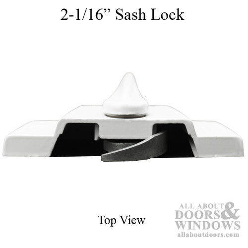 Single / Double Hung Window Sash Lock 2-1/16