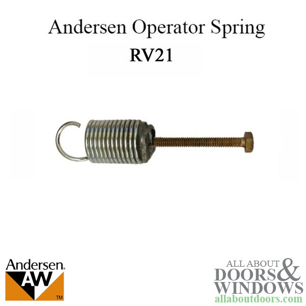 Operator Spring, Andersen Roof Window - RV21 - Operator Spring, Andersen Roof Window - RV21