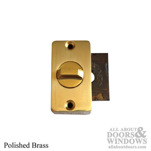 Inside Storm Door Deadbolt 0.75 Inch Offset 1.75 Inch Hole Spacing - Inside Storm Door Deadbolt 0.75 Inch Offset 1.75 Inch Hole Spacing