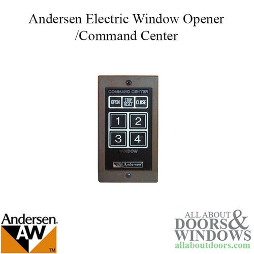 Andersen Electric Window Opener Command Center - Control System for Windows - Andersen Electric Window Opener Command Center - Control System for Windows