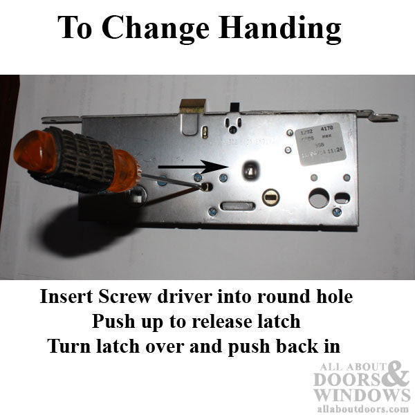 Multipoint Lock Active 3 point Shootbolt 60mm Backset 20mm Faceplate - Multipoint Lock Active 3 point Shootbolt 60mm Backset 20mm Faceplate