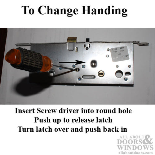 Multipoint Lock Active 3 point Shootbolt 60mm Backset 20mm Faceplate - Multipoint Lock Active 3 point Shootbolt 60mm Backset 20mm Faceplate