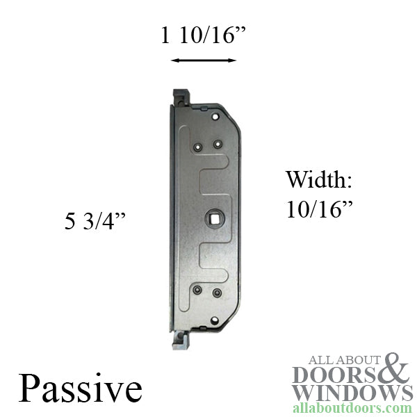 Milgard Passive Mortise Multi-Point Lock for Sliding Door - Milgard Passive Mortise Multi-Point Lock for Sliding Door