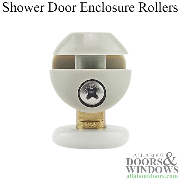 Shower Door Enclosures Rollers, 4 upper and 4 lower rollers - Shower Door Enclosures Rollers, 4 upper and 4 lower rollers