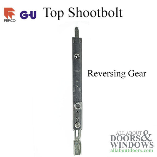 Secury Europa Reversing Gear, Top Shootbolt - Stainless Steel