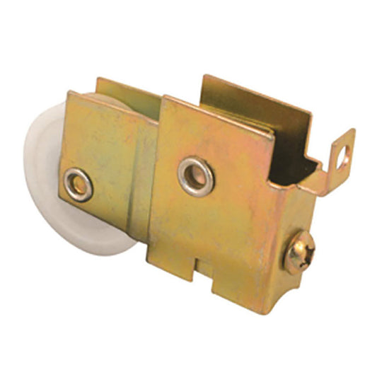 Roller Assembly for Sliding Patio Doors with Adjustable Housing 1.25 Inch Nylon Ball Bearing Wheel Diameter