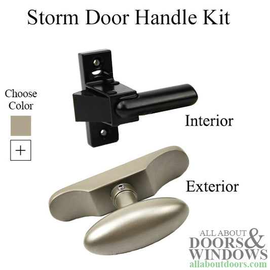 Marvin Premium Storm Screen Door Handle Kit