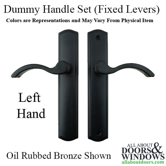 Dummy Handle set 100 Series Lever, C Plate,  Left Hand - Choose Color