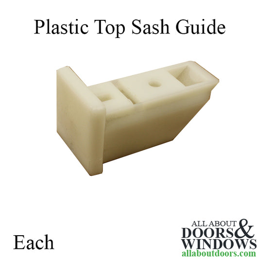 Seasonall Top Sash Guide For 60 Series Window Balances - White