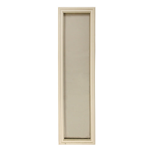 Therma Tru Door Lite 1 Lite Surround with Tempered Glass and Plastic Frame - Therma Tru Door Lite 1 Lite Surround with Tempered Glass and Plastic Frame